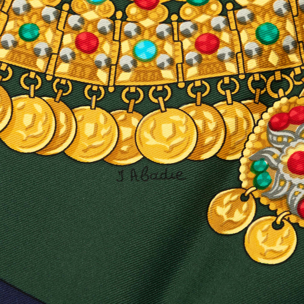 Pre-Loved Hermes Kosmima Silk Scarf 90 - Picture 5 of 7